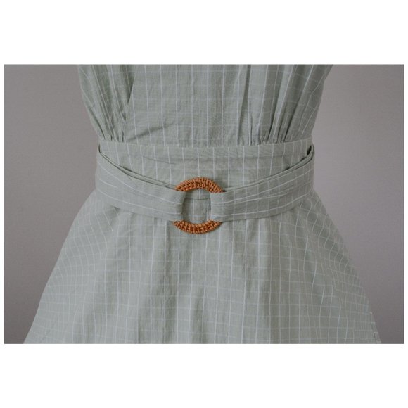 Modcloth 60s Vintage A-line Mint Sleeveless Dress - Picture 3 of 6